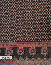 Ajrakh Salwar Suit