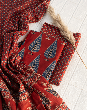 Ajrakh Salwar Suits