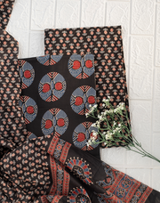 Ajrakh Salwar Suit