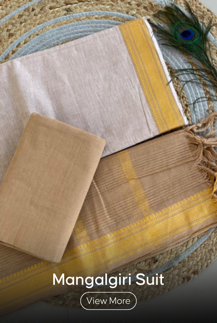 Handloom Mangalgiri Suits