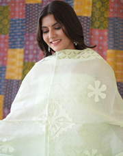 Rajasthani Unstitched Applique Suit