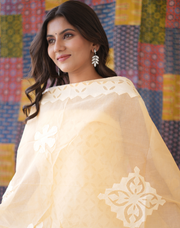 Rajasthani Unstitched Aplique Suits