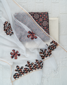 Kota Doriya Suit with Dupatta