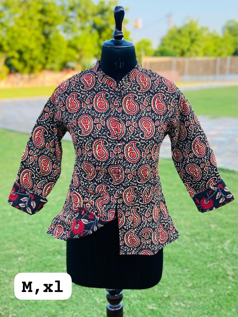 Ajrakh Printed Jackets