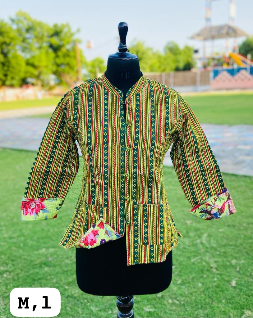 Ajrakh Printed Jackets