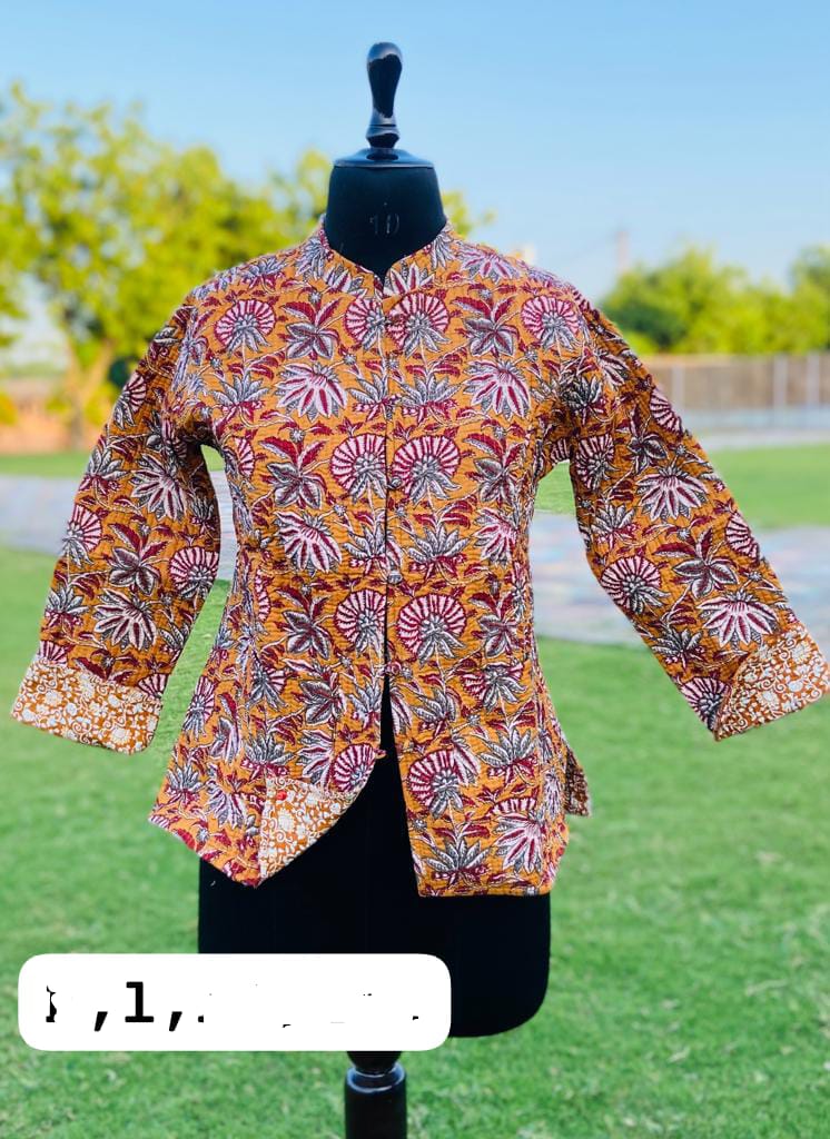 Ajrakh Printed Jackets