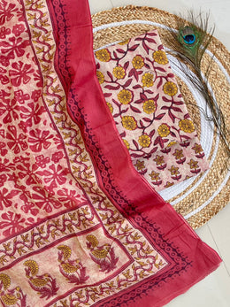 Vanaspati Ajrakh Suit with Dupatta