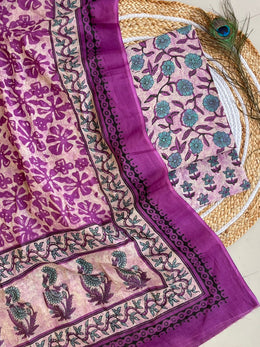 Vanaspati Ajrakh Suit with Dupatta