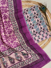 Vanaspati Ajrakh Suit with Dupatta