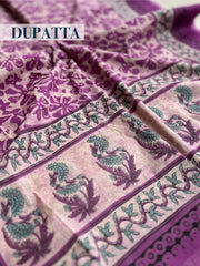 Vanaspati Ajrakh Suit with Dupatta