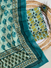 Vanaspati Ajrakh Suit with Dupatta