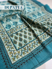 Vanaspati Ajrakh Suit with Dupatta