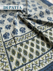 Vanaspati Ajrakh Suit with Dupatta