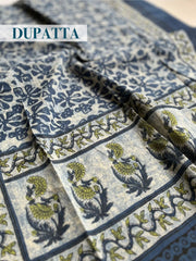 Vanaspati Ajrakh Suit with Dupatta