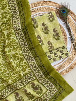 Vanaspati Ajrakh Suit with Dupatta