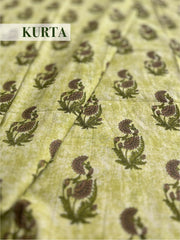 Vanaspati Ajrakh Suit with Dupatta