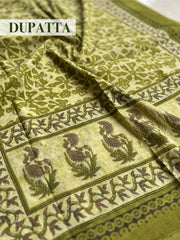 Vanaspati Ajrakh Suit with Dupatta