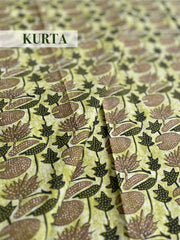 Vanaspati Ajrakh Suit with Dupatta