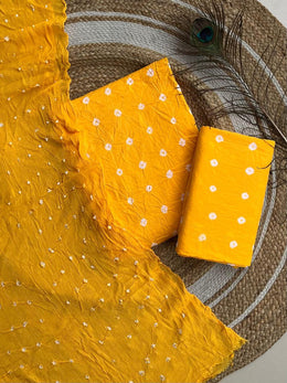 Bandhani Suit with Dupatta