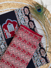 Ajrakh Salwar Suit