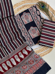 Ajrakh Salwar Suit