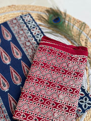 Ajrakh Salwar Suit