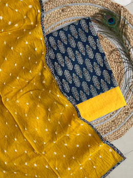 Bandhani Suit with Dupatta