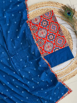Bandhani Suit with Dupatta