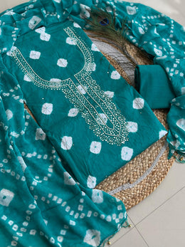 Bandhani Suit with Dupatta