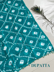 Bandhani Suit with Dupatta