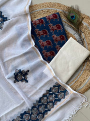 Kota Doriya Suit with Dupatta