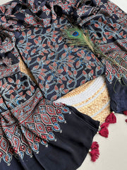 Modal Silk Top with Dupatta