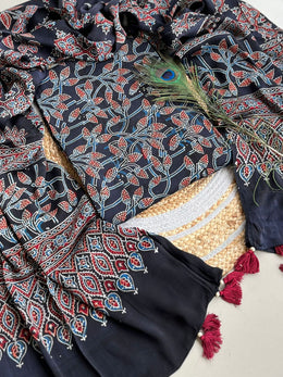 Modal Silk Top with Dupatta