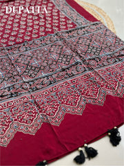 Modal Silk Top with Dupatta