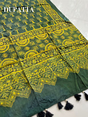 Modal Silk Top with Dupatta