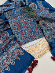 Modal Silk Top with Dupatta