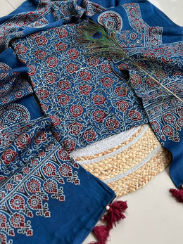 Modal Silk Top with Dupatta