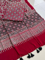 Modal Silk Top with Dupatta