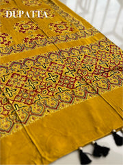 Modal Silk Top with Dupatta