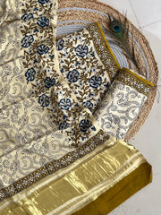 Modal Kalamkaari Suit With Dupatta
