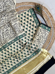 Modal Kalamkaari Suit With Dupatta