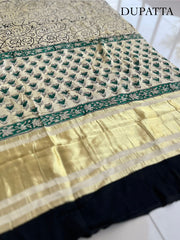Modal Kalamkaari Suit With Dupatta