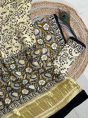 Modal Kalamkaari Suit With Dupatta