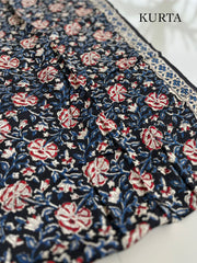 Modal Kalamkaari Suit With Dupatta