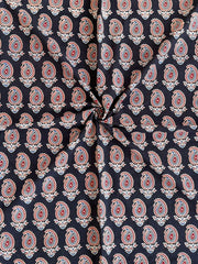 Ajrakh Patch Work Suit with Dupatta