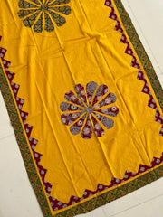 Ajrakh Patch Work Suit with Dupatta