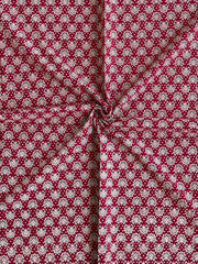 Ajrakh Patch Work Suit with Dupatta