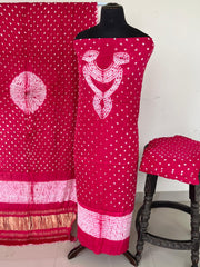 Modal Bandhani Suit With Dupatta