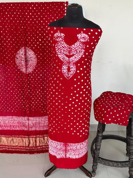 Modal Bandhani Suit With Dupatta
