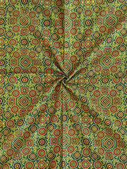 Ajrakh Patch Work Suit with Dupatta